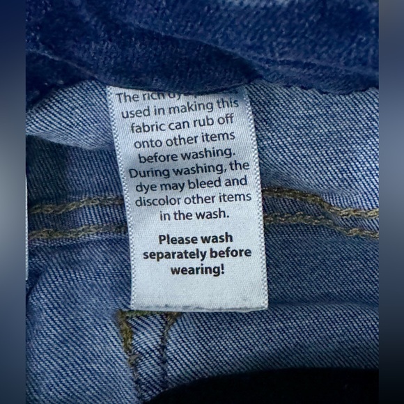 Womens Time And Tru Jeans 10 Skinny High Rise Blue Pants - Picture 4 of 5